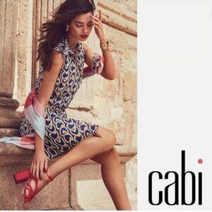 Cabi Amour Interlocking Heart Shift Dress | Size M | Versatile Styling